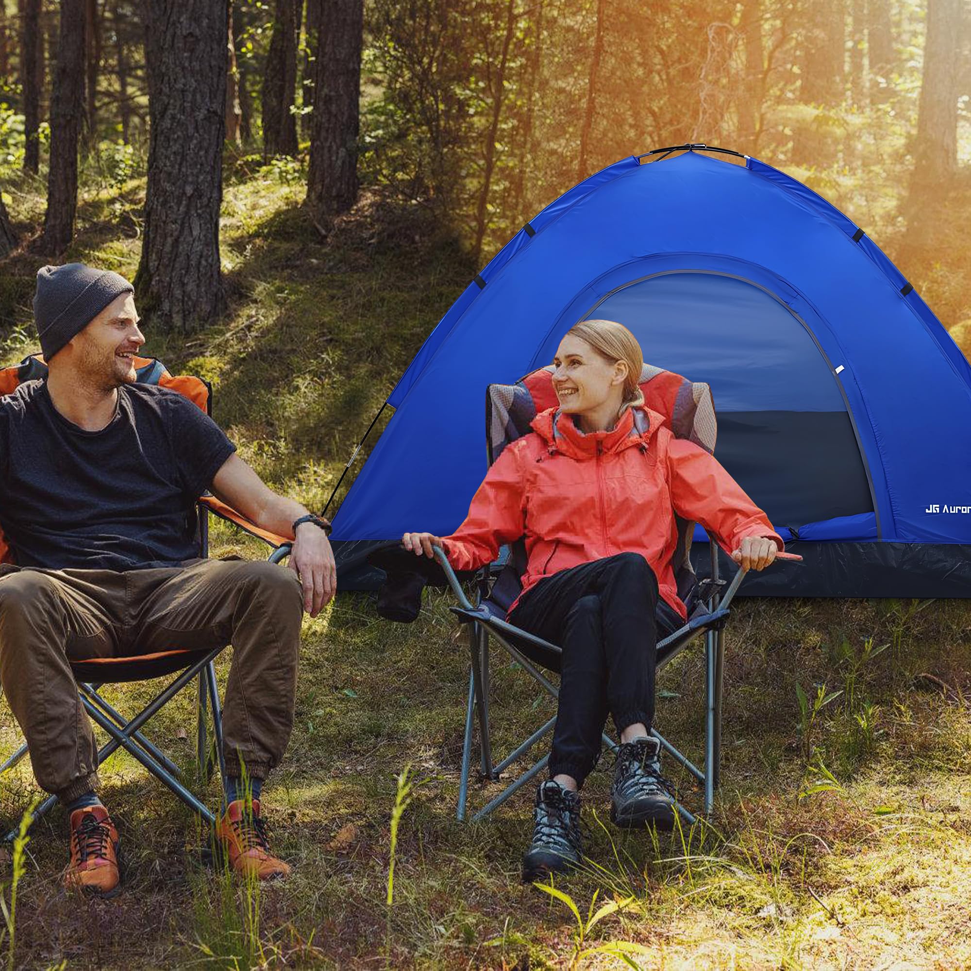 JG AURORA DEER 4-person tent after-sale support promises reliable assistance.