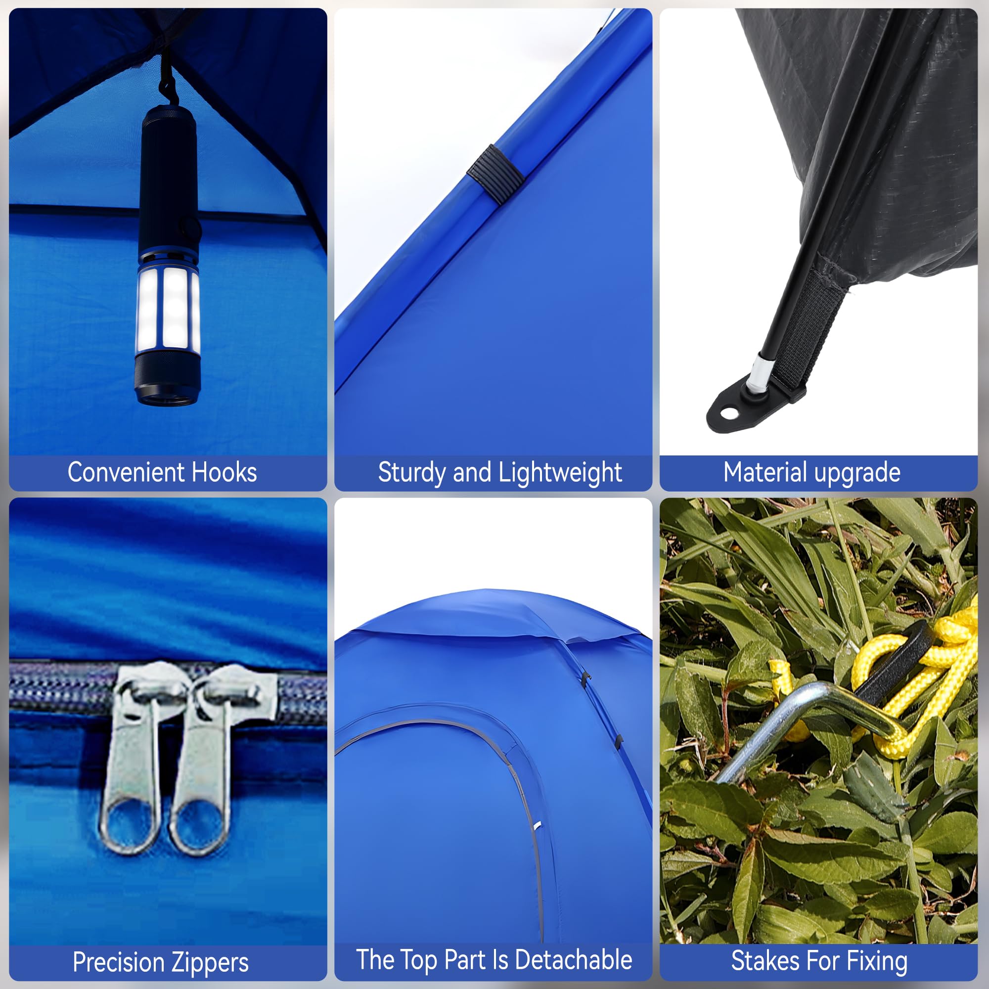 JG AURORA DEER 4-person tent on a trail demonstrates lightweight backpacking convenience.