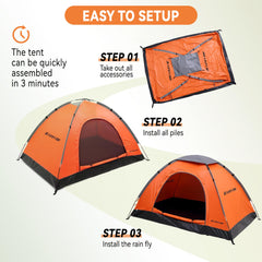 JG AURORA DEER double-layer doors improve ventilation and bug protection