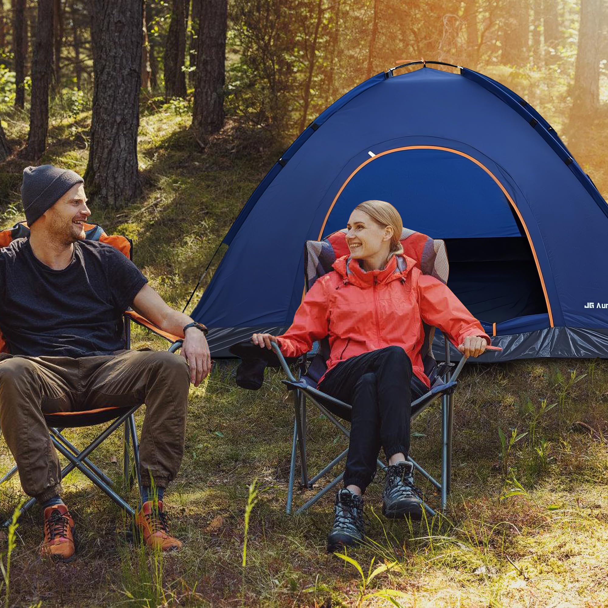 JG AURORA DEER tent supports family adventures like camping and hiking trips.