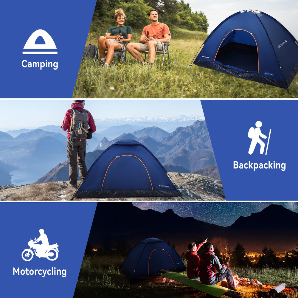 JG AURORA DEER tent ventilation system keeps interior cool and comfortable.