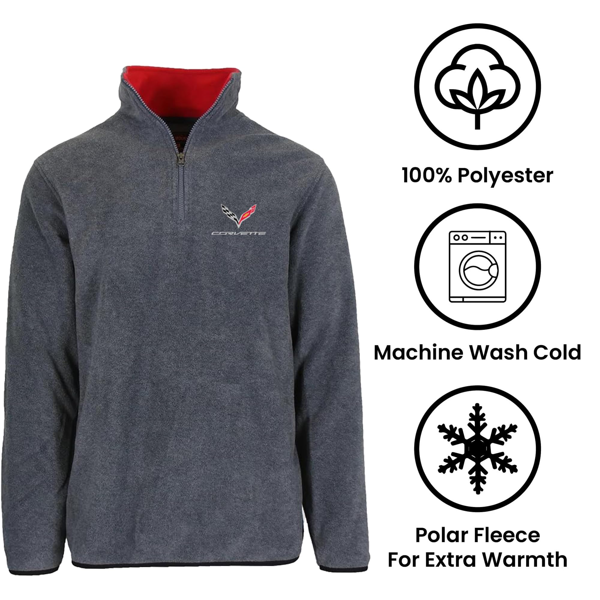 JH Design Group Corvette C7 fleece cuff detail supports snug secure sleeves