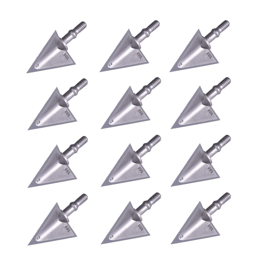 JIANZD archery broadheads 100gr pack ready for field testing with six precision blades