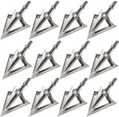 JIANZD archery broadheads 100grain fixed blades ready for crossbow hunting precision