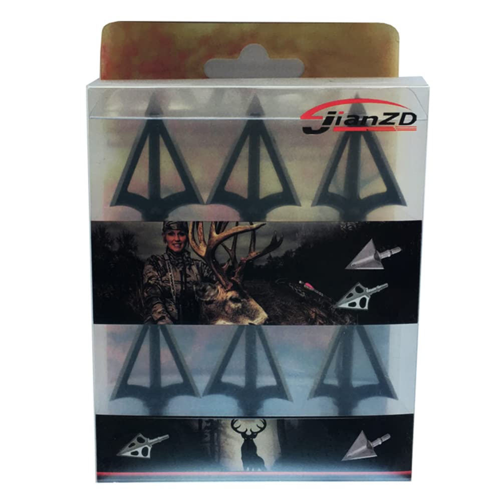 JIANZD Archery Broadheads 100 Grain X1 field-use scenario ready for hunting.