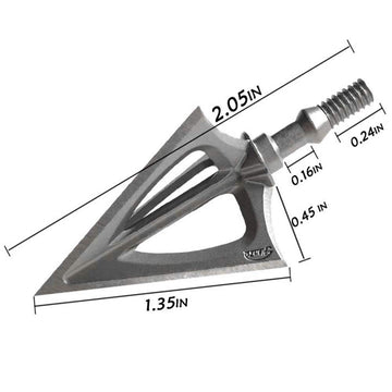 JIANZD 6-pack broadheads displayed together for value and planning.