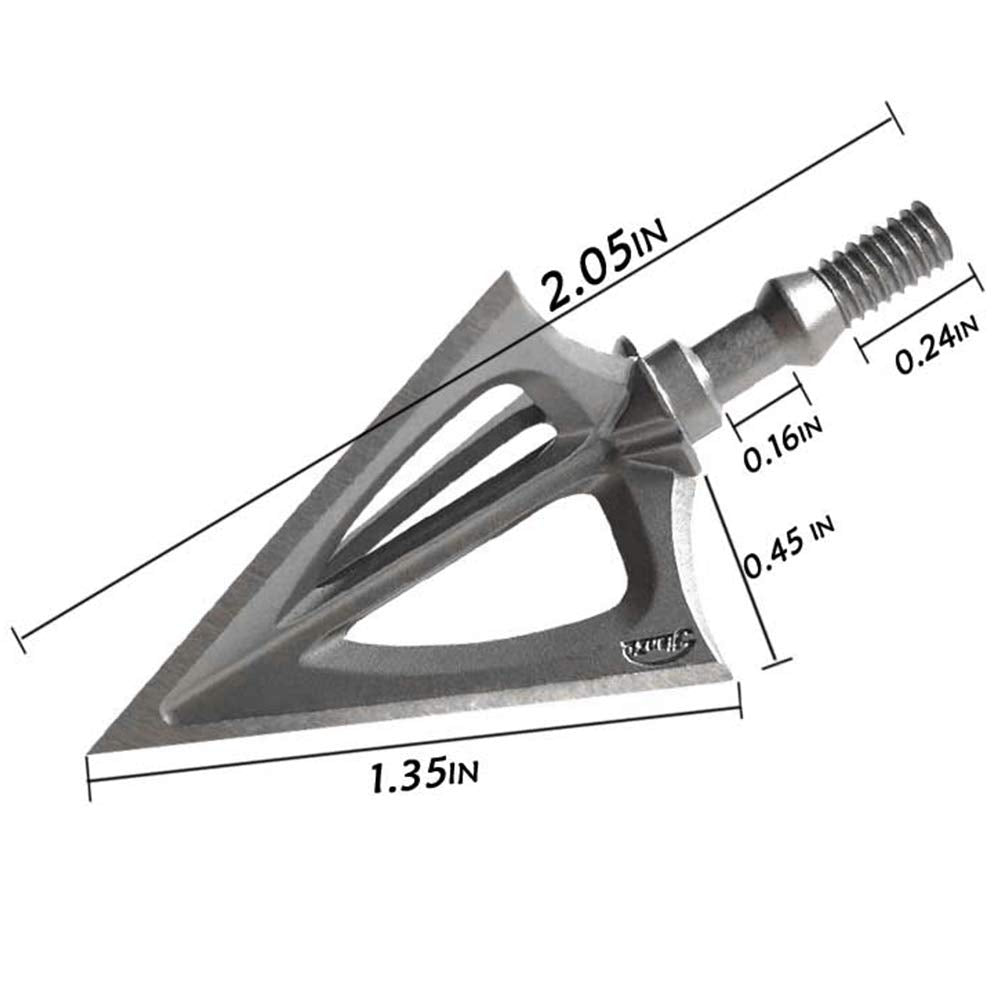 JIANZD 6-pack broadheads displayed together for value and planning.
