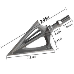 JIANZD 6-pack broadheads displayed together for value and planning.