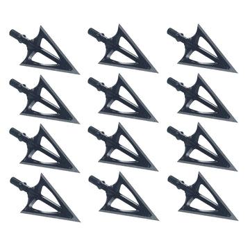 JIANZD Broadheads closeup with fixed blades for precise crossbow hunting