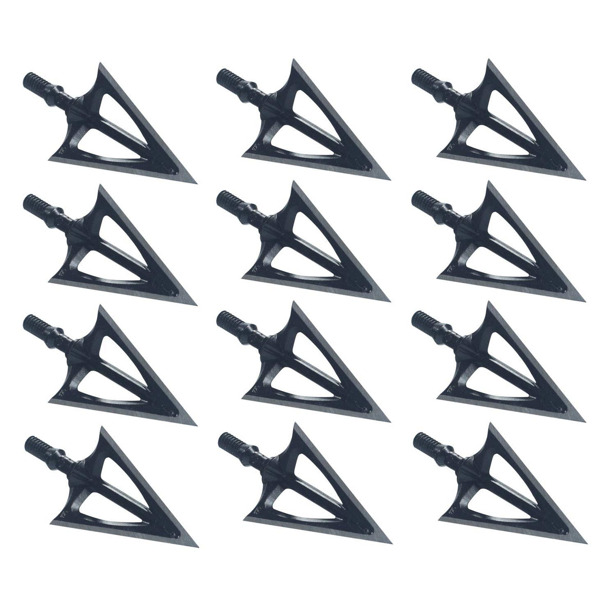JIANZD Broadheads closeup with fixed blades for precise crossbow hunting