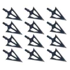 JIANZD Broadheads closeup with fixed blades for precise crossbow hunting