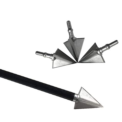 JIANZD broadheads diamond-cut sharpness detail emphasizes razor edge ready to resharpen