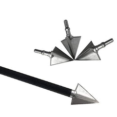 JIANZD broadheads diamond-cut sharpness detail emphasizes razor edge ready to resharpen