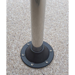 JIF Marine Octagonal Ivory Table Kit on boat cockpit for versatile surface