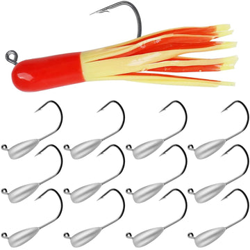 Jig heads packaging and contents in view