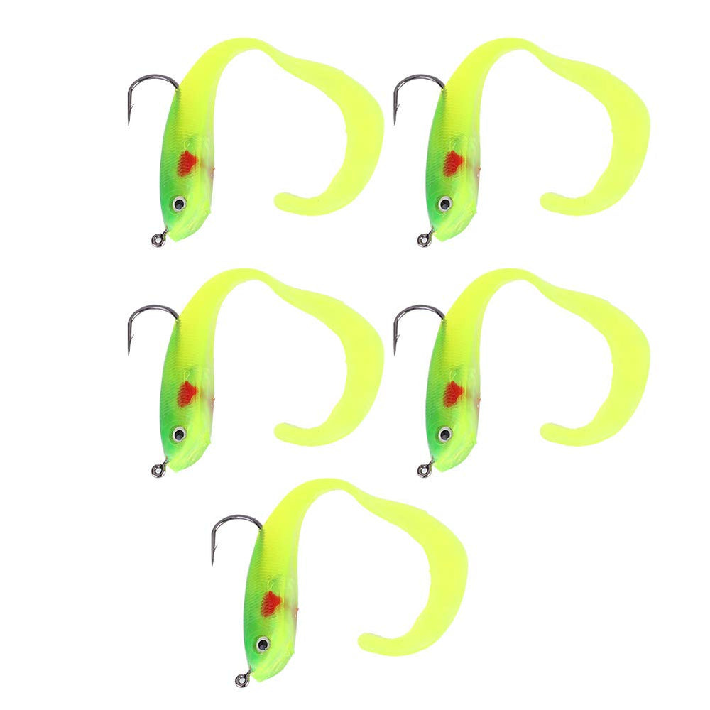 SO050-1 jig head lure close-up with bright colors
