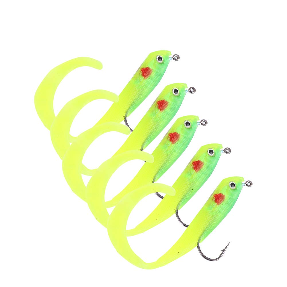 SO050-4 lure in action with fast swimming motion