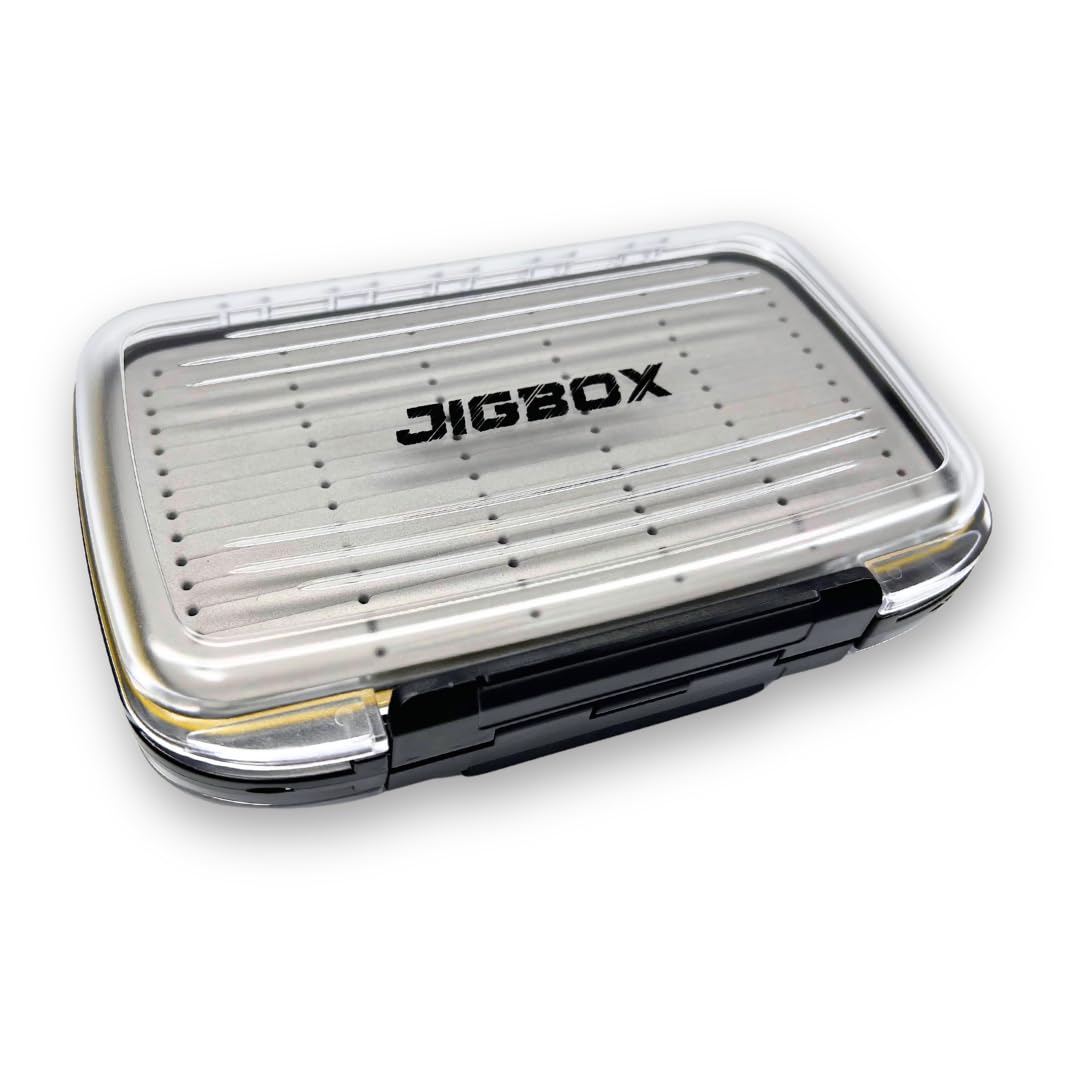 JIGBOX jig organizer front view showing double-sided storage