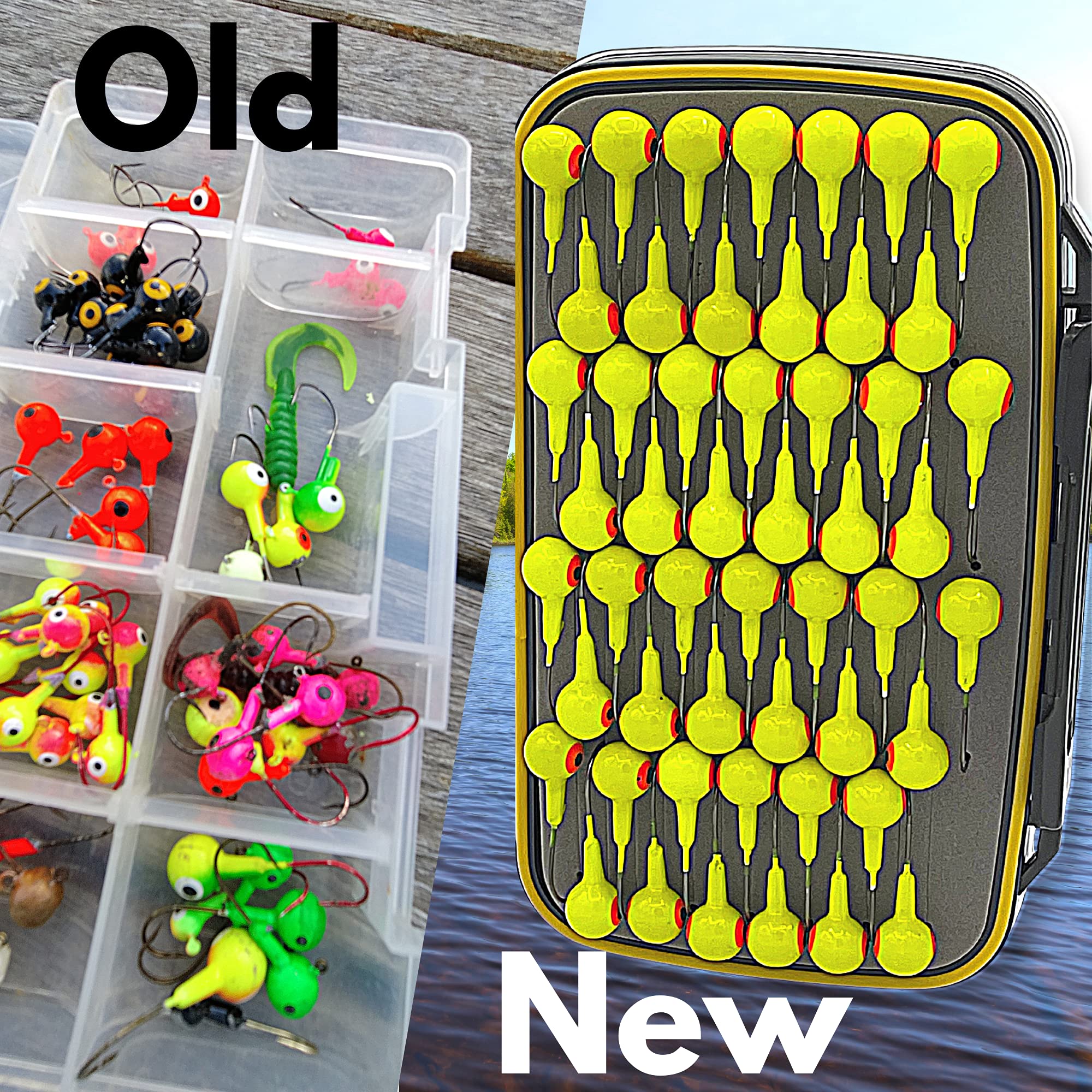 Finger poke-free design for safe lure handling