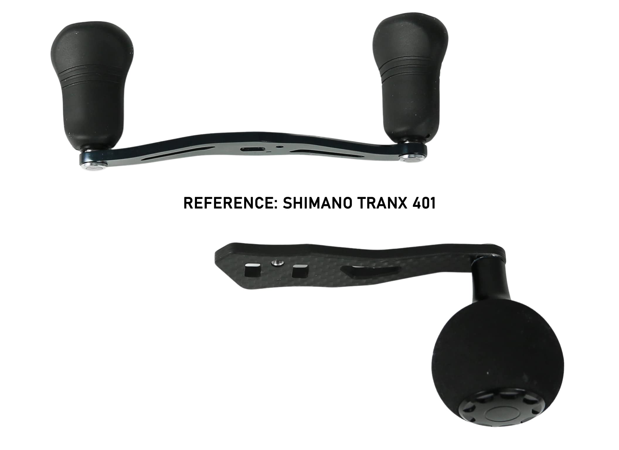 Jigging World compact one-piece power handle ready to install.