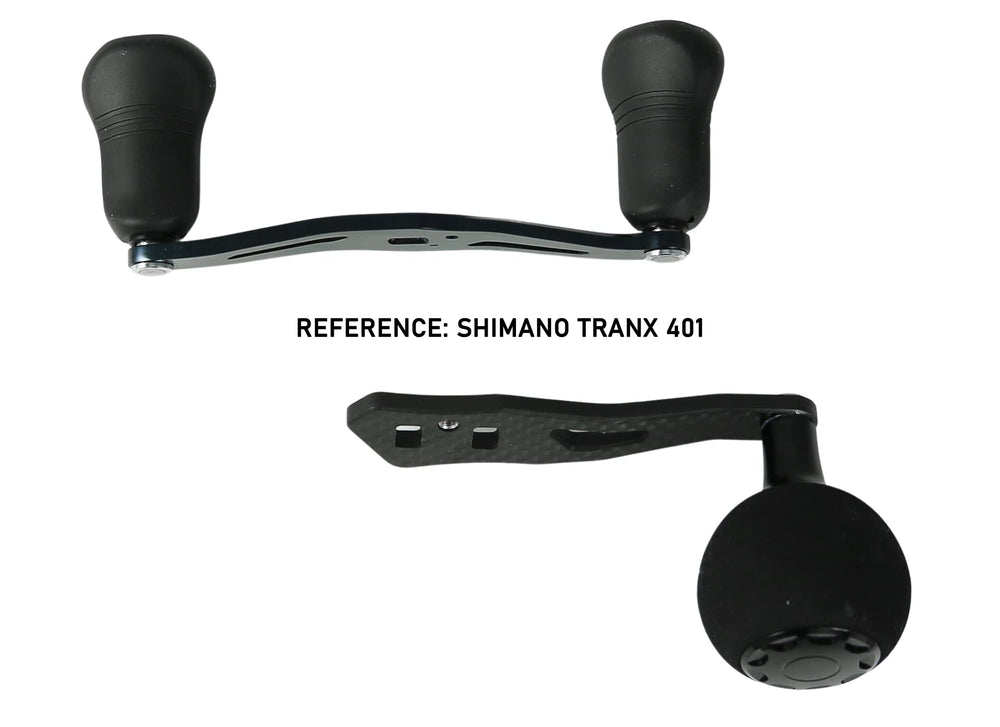 Jigging World compact one-piece power handle ready to install.