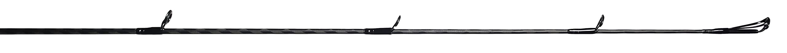 Durable EVA grips on Jigging World rod provide secure handling in wet conditions