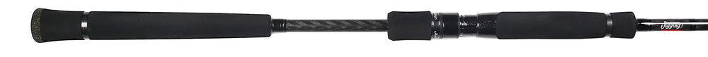 Dual locking reel seat on Jigging World Hybrid 7' Heavy Rod.