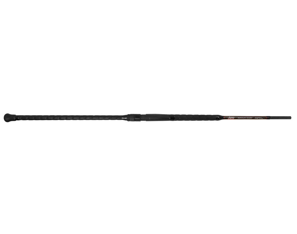 Ergonomic reel seat on the Jigging World Nexus for comfortable long sessions.