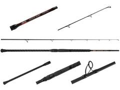 Jigging World Nexus Surf Rod 10' assembly shows ready-to-fish setup and responsiveness.