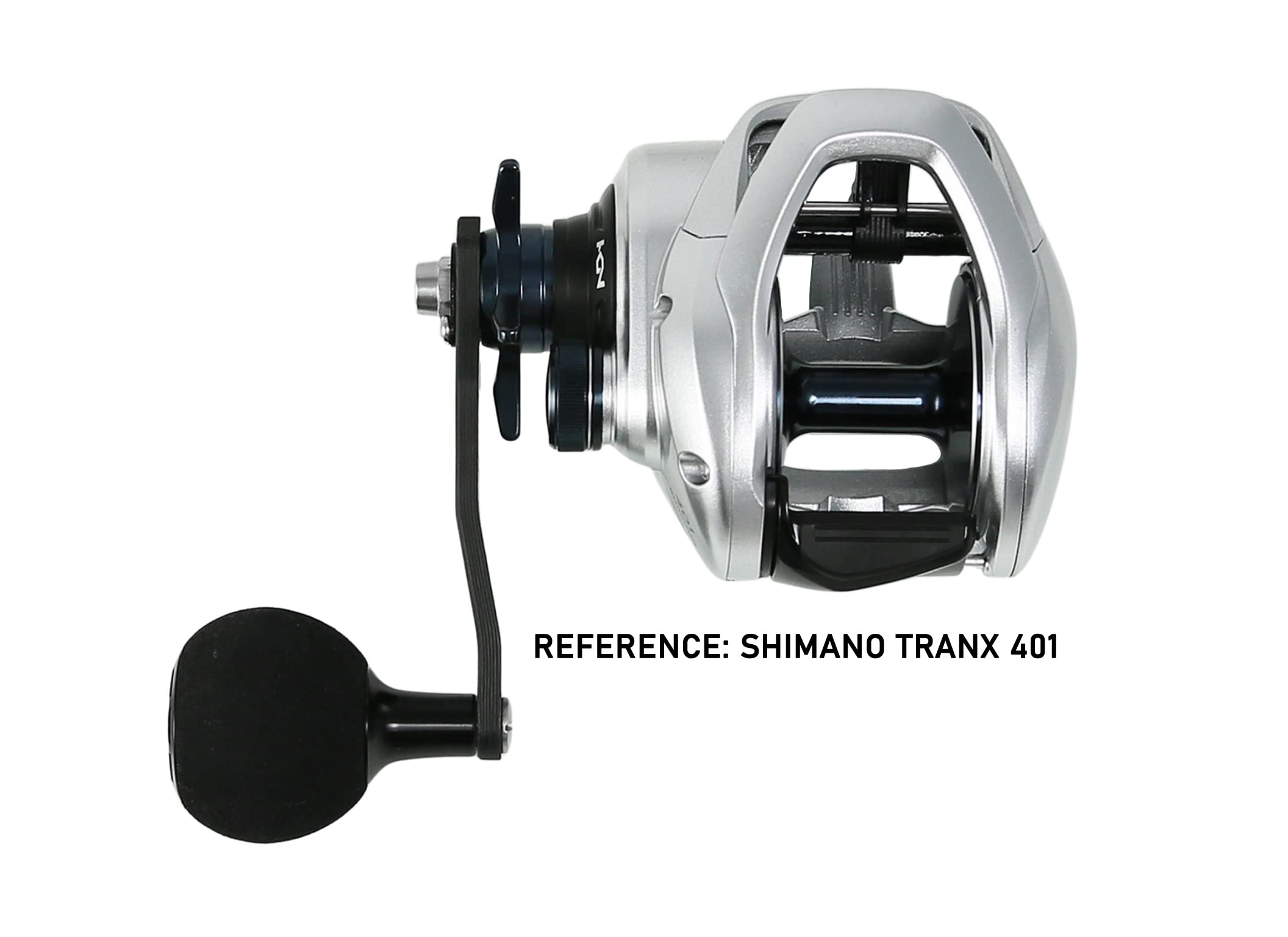 Jigging World power handle weight 1.2oz for balanced feel.