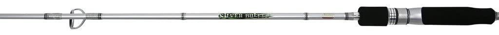 Jigging World Silver Bullet Fuji reel seat provides secure, comfortable grip.