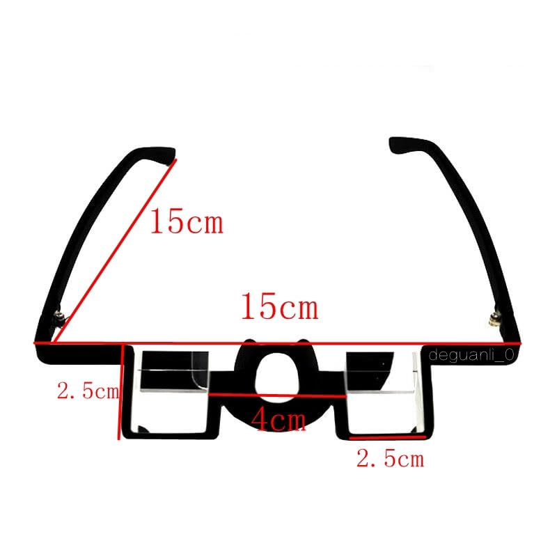 JINJULI lightweight plastic frame supports comfortable all-day use