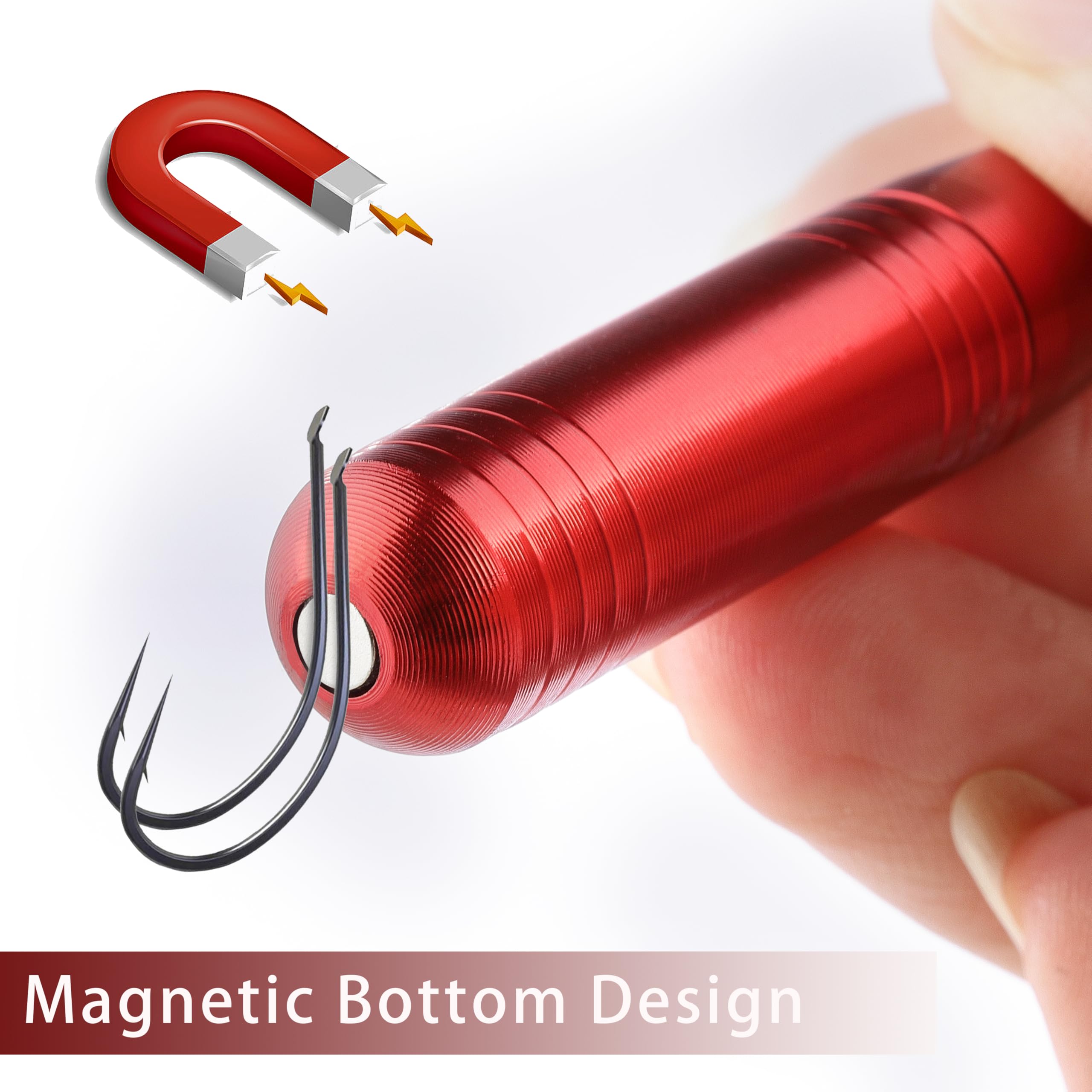 Versatile 4-piece hook remover set for various hook sizes