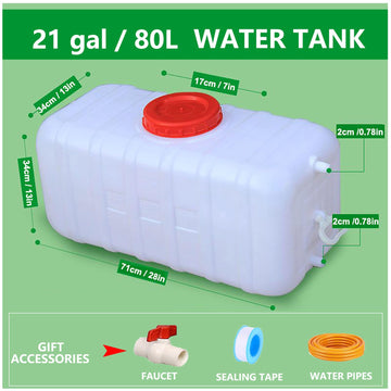 JINSADU large-opening water tank allows quick inside cleaning and refilling