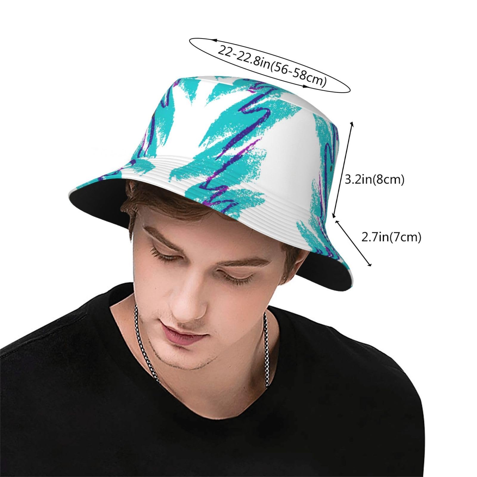 JIPOFD lightweight packable hat close-up showing fabric texture and comfort