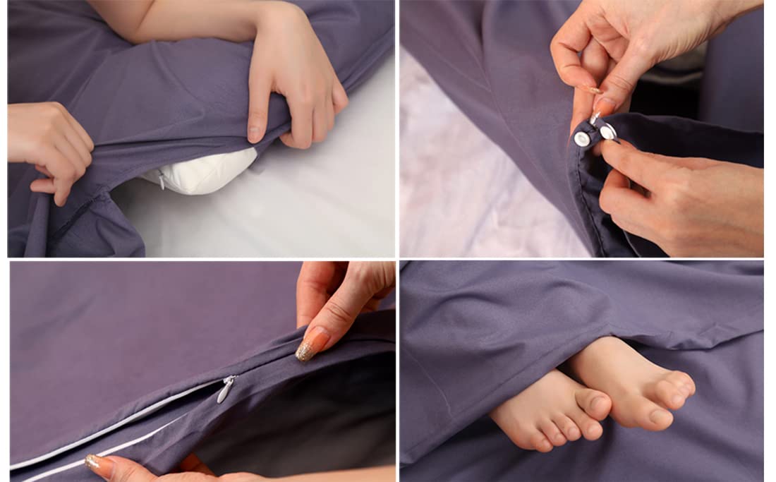 JITTY sleeping bag liner 83 by 45 inches offers roomy movement.