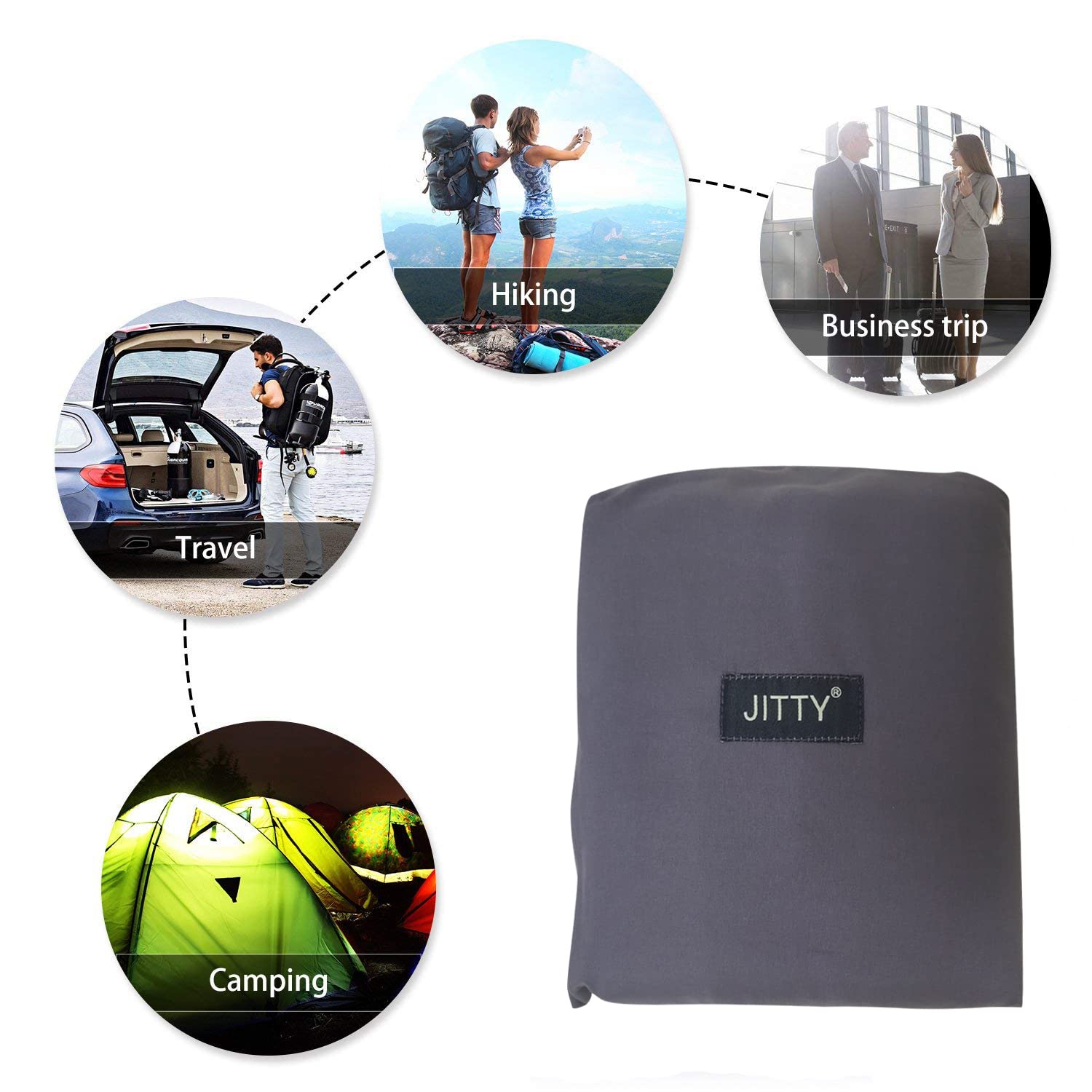 JITTY navy liner inner sheet option for extra protection