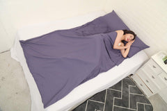 JITTY sleeping bag liner pillow pouch keeps your pillow secure on the go.