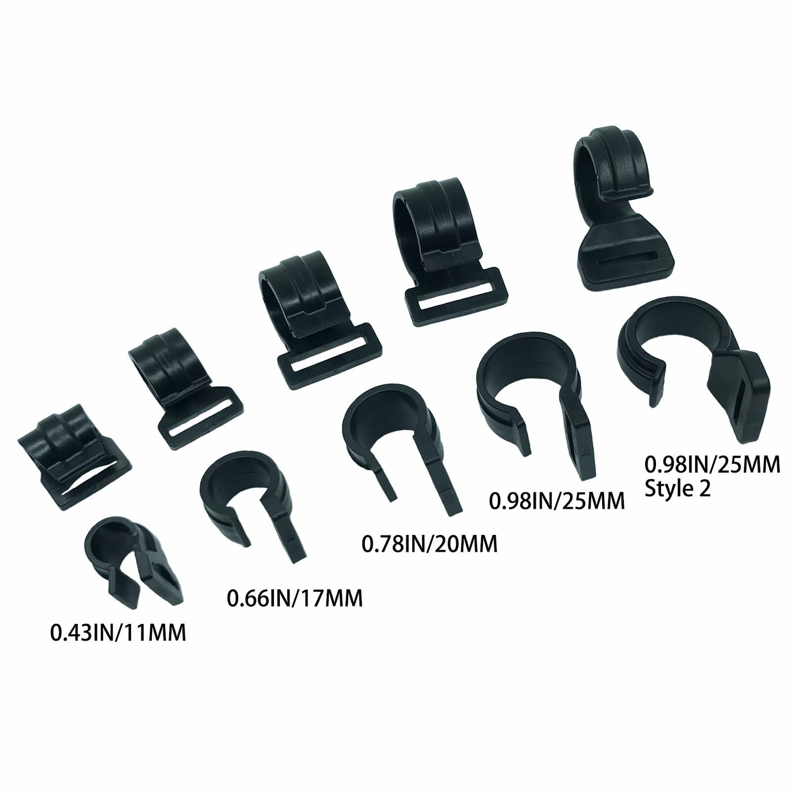 JIUMEI 17mm C-clamp fixes awnings and screens with reliable grip.