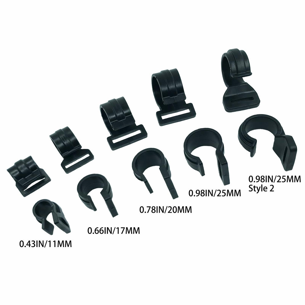 JIUMEI 17mm C-clamp fixes awnings and screens with reliable grip.