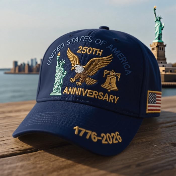 Jixrenda daily-wear Americana cap featuring durable stitching and comfort.