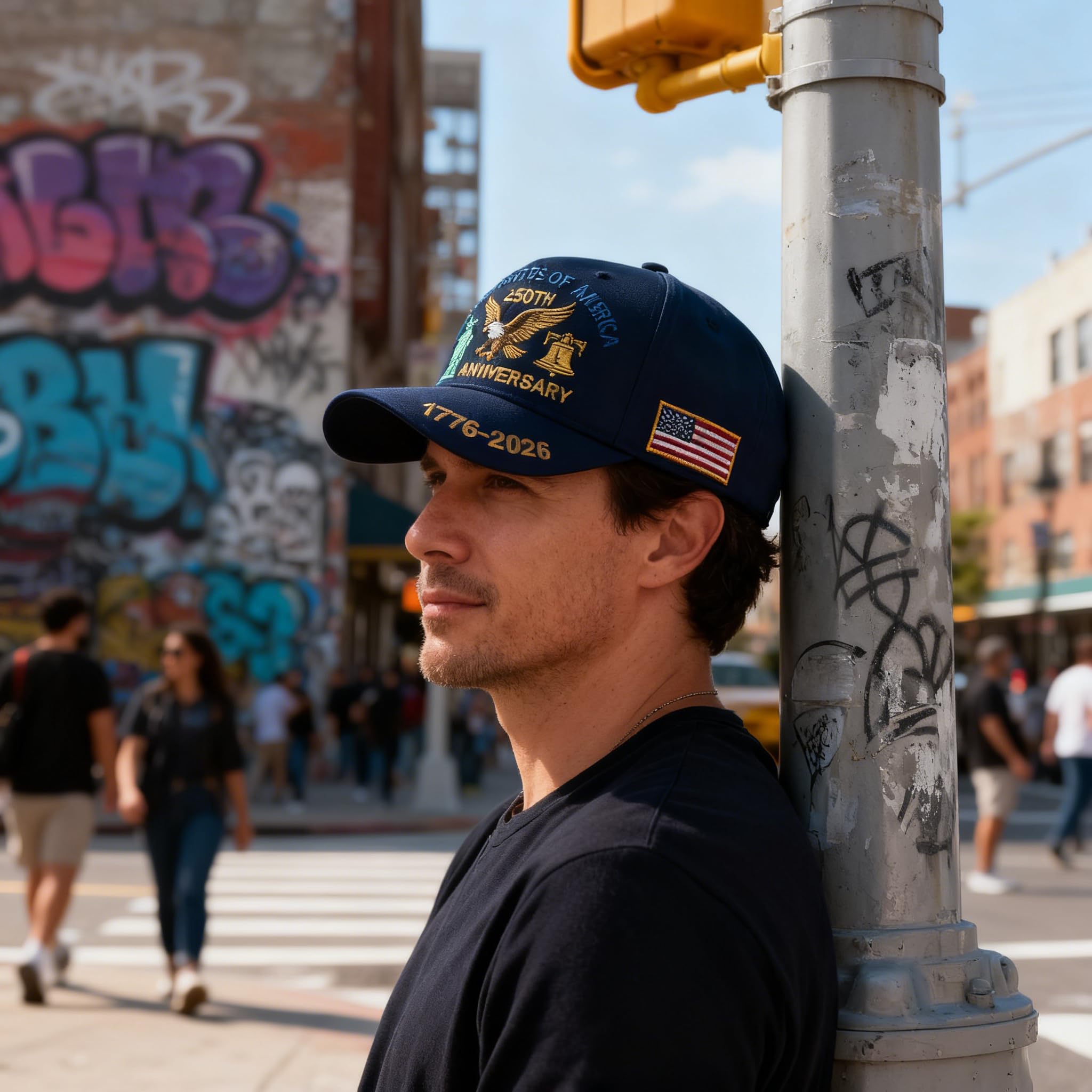 Jixrenda patriotic gift cap for veterans and history enthusiasts.