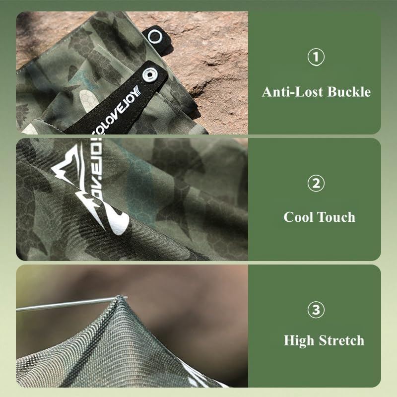 4-way stretch material for snug, flexible fit