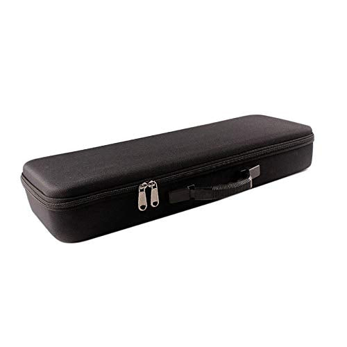 Jkjhbhged shockproof fishing rod bag in black protects gear during travel.