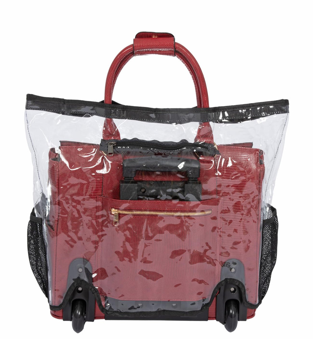 JKM & Company rain cover close-up velcro top for quick rain-ready access