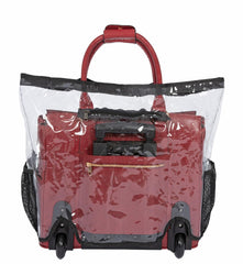 JKM & Company rain cover close-up velcro top for quick rain-ready access