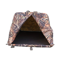J.M RUSK Doghouse Ground Blind polyester shell with PU backing for resilience