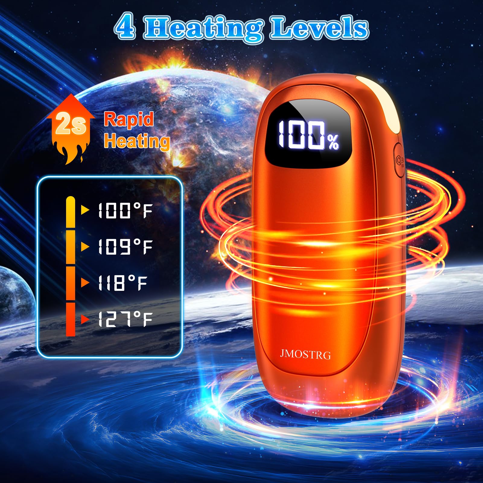 JMOSTRG hand warmers dual-sided heating in action warming palm to fingers