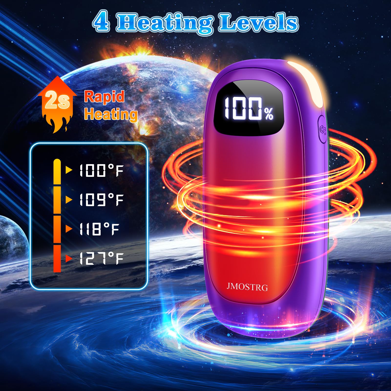 JMOSTRG hand warmers with flashlight provides light for late-night tasks.