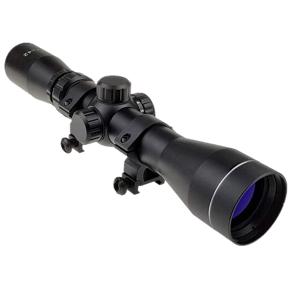 Jnrtifow long eye relief scope with illuminated Mil-Dot for precise long-range targeting.